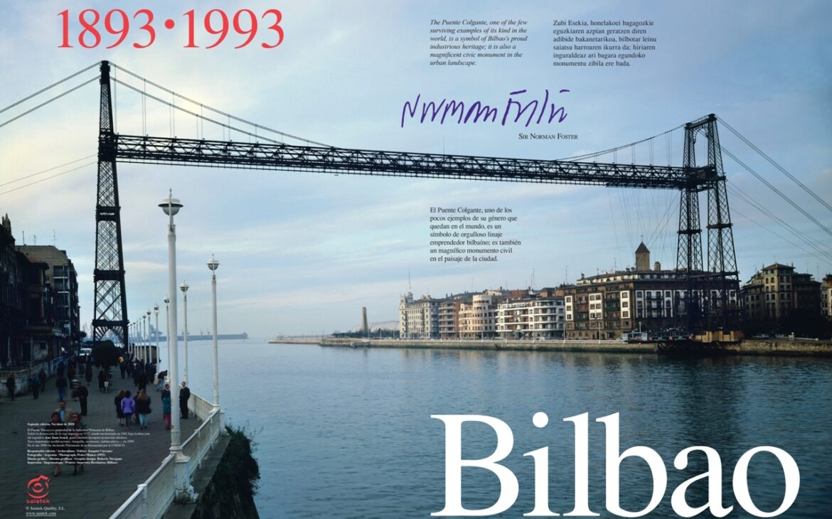 El puente Vizcaya (1893-2023) ha cumplido 130 años