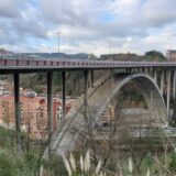 El puente de Miraflores de Bilbao, visto desde la Margen Derecha. / Fotografía: © Joaquín Cárcamo Martínez, Diciembre de 2019.