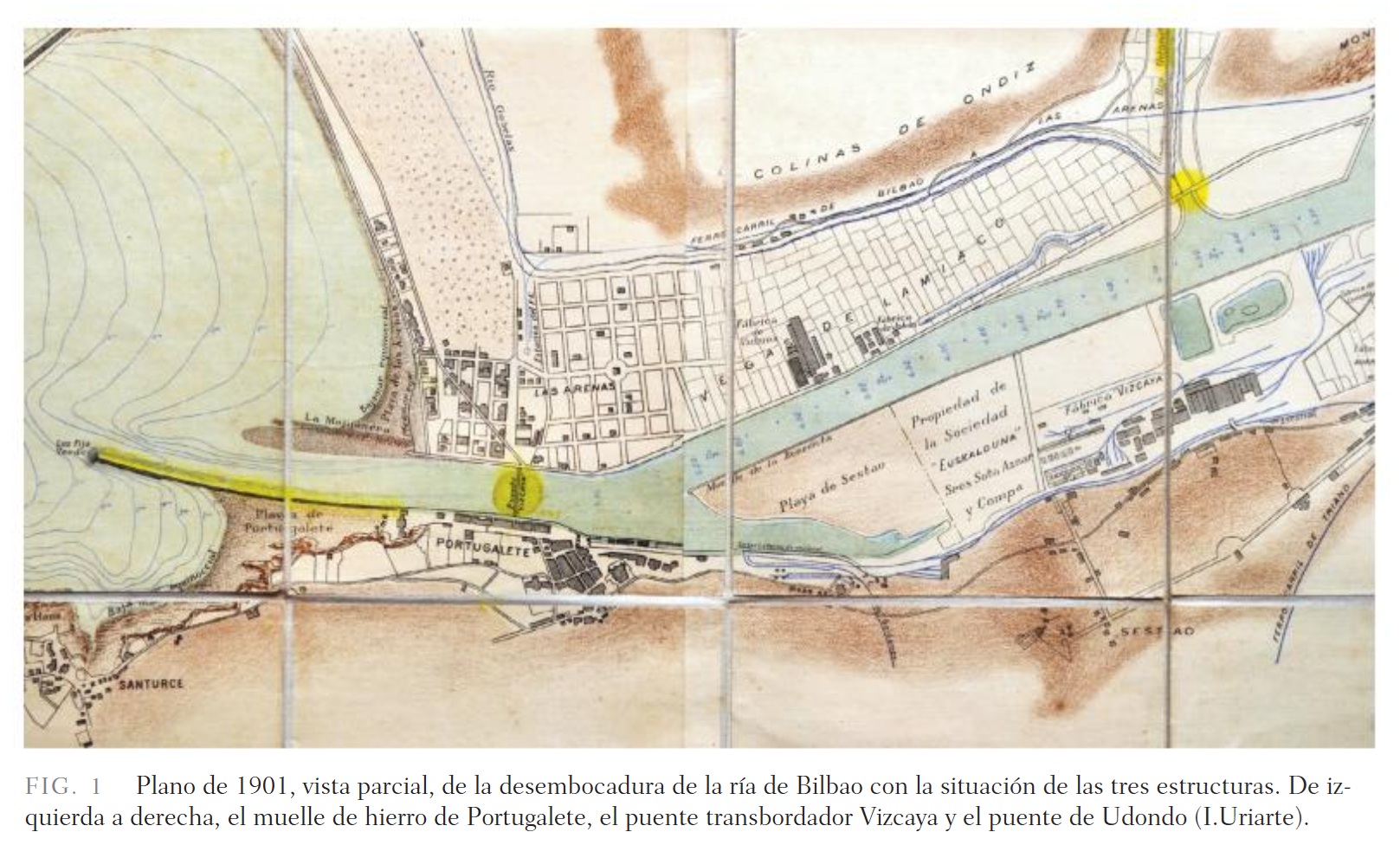 De Re Metallica. Ingeniería, hierro y arquitectura. «Tres hitos del hierro en la ría de Bilbao». / Fundación Juanelo Turriano, 2015.