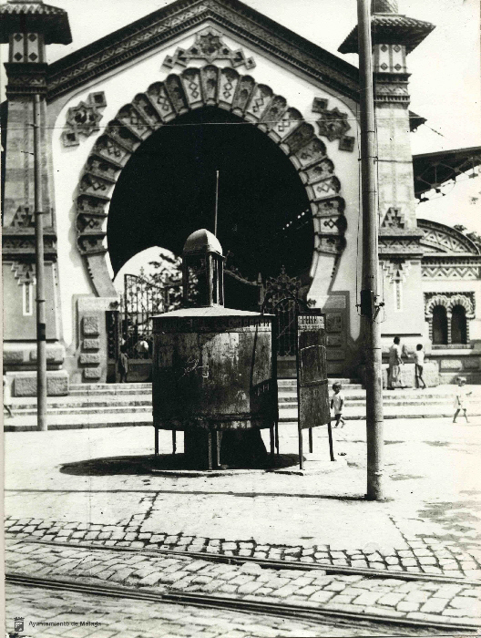Mercado de Salamanca. Circa 1940. / Foto: Arenas, Archivo Municipal de Málaga.